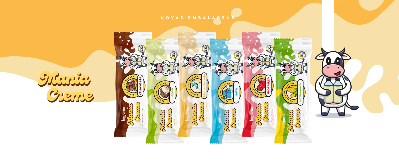 Linha Mania Creme